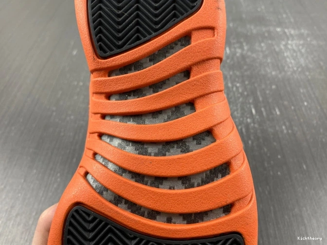 Kicktheory WMNS Jordan 12 Brilliant Orange FD9101-081 Air 0817